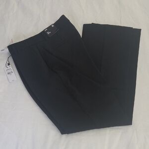 Express Womens Editor Black Dress Pants Size 6 Short Boot Cut Mid Rise